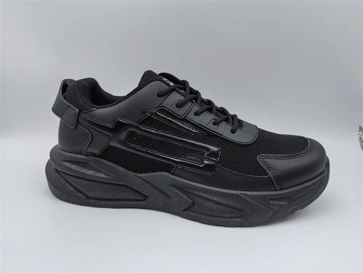 Scarpe da ginnastica sportive nere da uomo